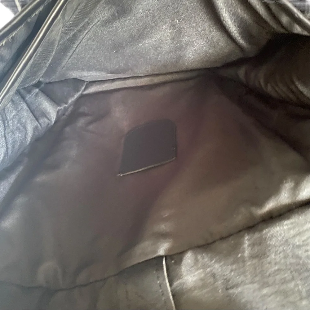 Piel leather laptop backpack bag (BG)